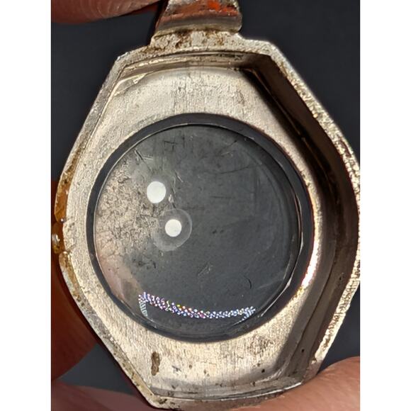 Vintage BENRUS Ladies Cocktail Watch 17 Jewels Swiss Mechanical 20 Micron Gold